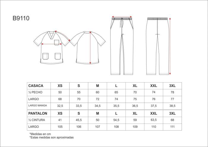 Divisa infermiere unisex Nero