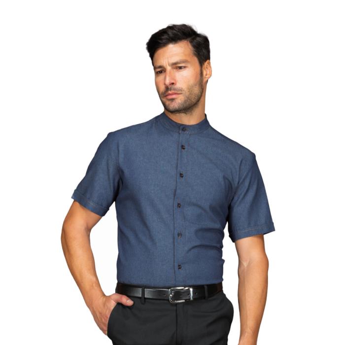 Camicia unisex Detroit Jeans | Stretch | Manica Corta