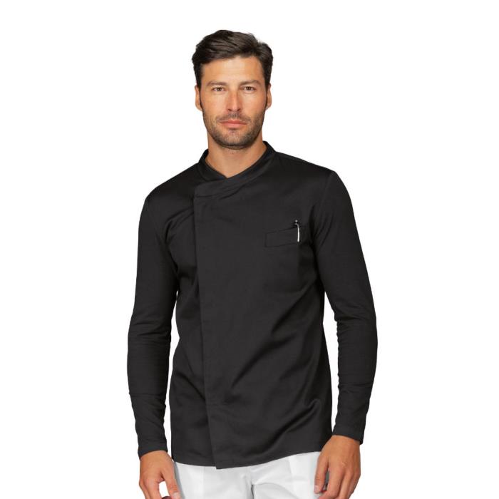 Casacca unisex manica lunga Franklin nero