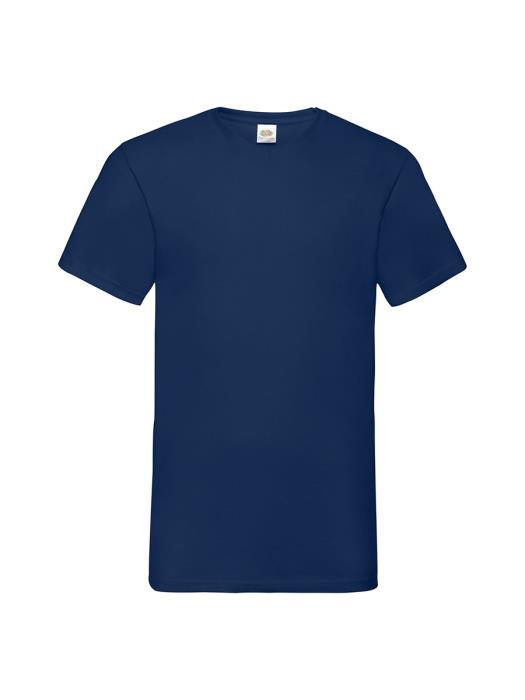 T-shirt Fruit of the Loom scollo a V Colorata