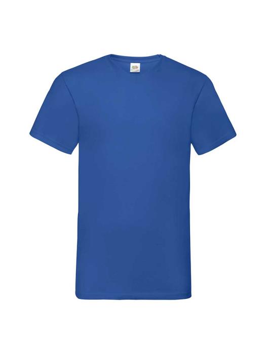 T-shirt Fruit of the Loom scollo a V Colorata