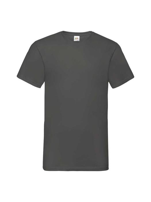 T-shirt Fruit of the Loom scollo a V Colorata