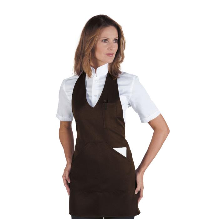 Grembiule unisex Bistro Testa di Moro | 100% Poliestere