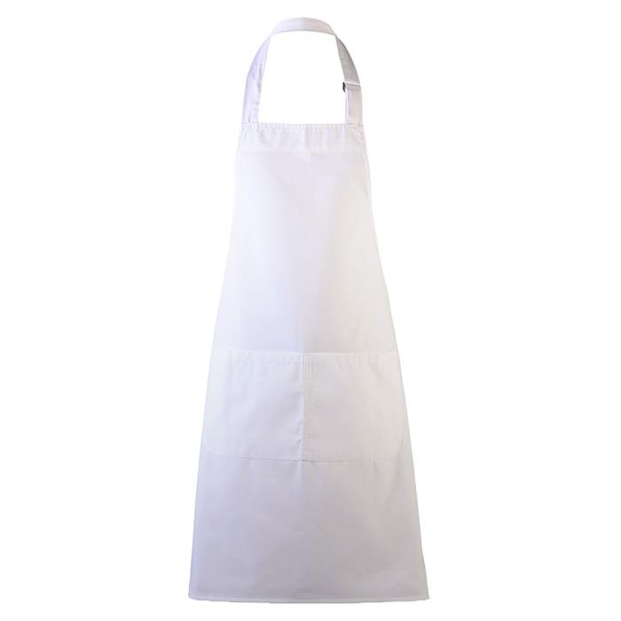 Grembiule unisex One Way Bianco | Taglia Unica