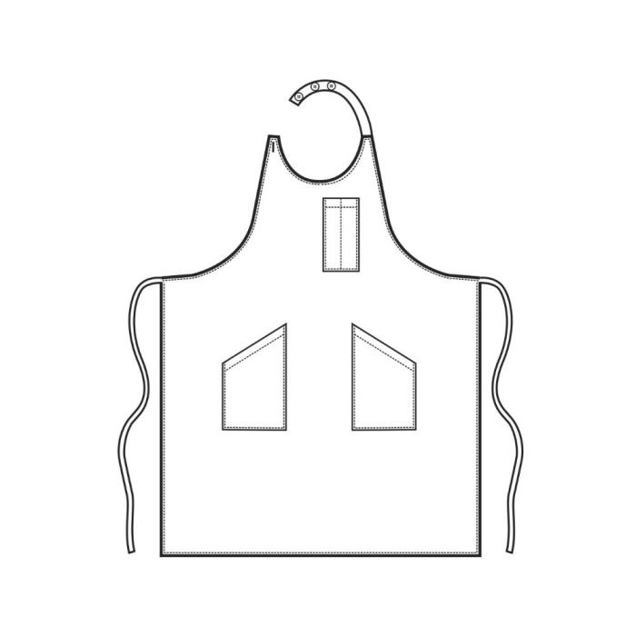 Grembiule unisex Sommelier natural