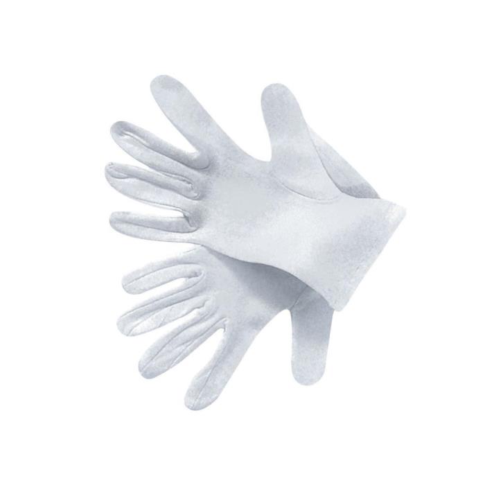 Guanti Bianchi unisex 100% cotone