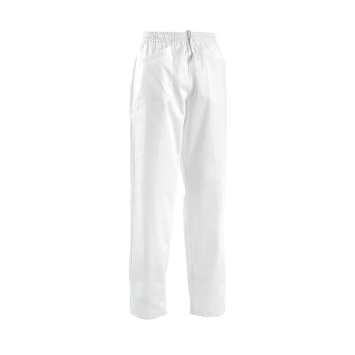 Pantalone unisex ospedaliero bianco