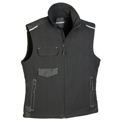 Gilet multitasche Maddox Nero