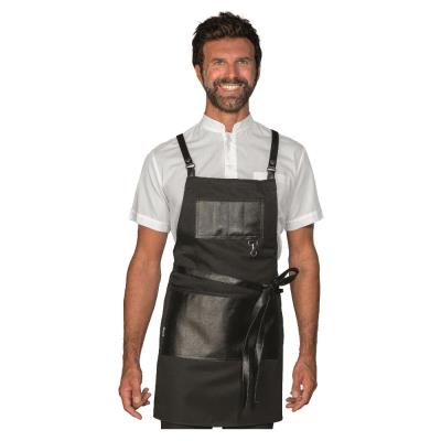 Grembiule unisex Bristol Short nero